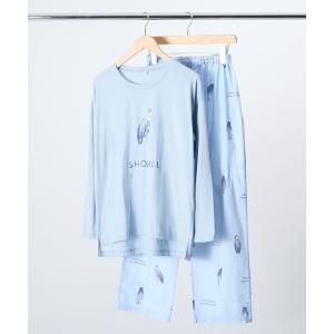 パジャマ ルームウェア 「 Candy Closet / キャンディークローゼット」 ハシビロコウ 長袖 パジャマ　GNI レディース