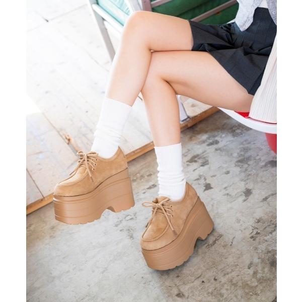 デッキシューズ モカシン 「2026SS新作」「R＆E」ボリュームソールモカシンシューズ/デキシュー...