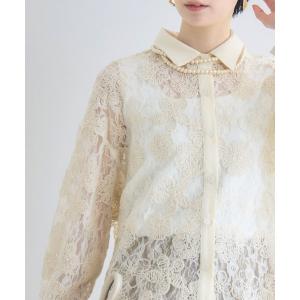 ブラウス シャツ レースブラウス レディース