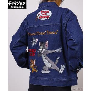 デニムジャケット gジャン 「公式」トムとジェリー　ジージャン　トラベルメーカー レディース