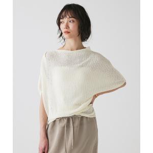 ニット セーター ニュアンスドレープニット レディース