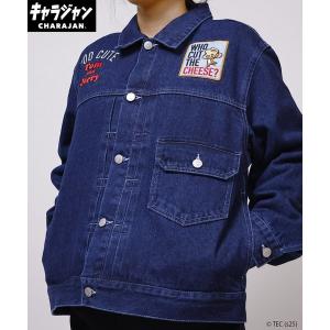 デニムジャケット gジャン 「公式」トムとジェリー　ジージャン　トラベルメーカー レディース