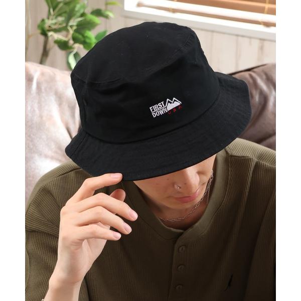 帽子 ハット 「FIRST DOWN/ファーストダウン」LOGO TWILL BUCKET HAT/...