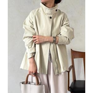 ブルゾン アウター テントラインコート レディース