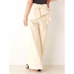 パンツ バックリボンスウェットパンツ レディース