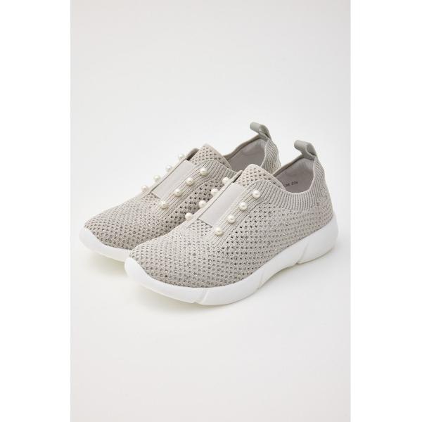 スリッポン ミニマルパールライトスリッポン レディース