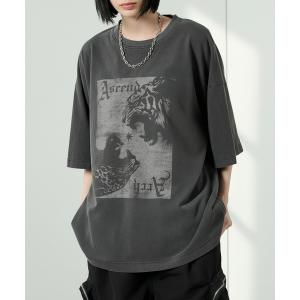 tシャツ 「Alfred Alex」Animal Graphic Tee / ヴィンテージライク アニマルグラフィック オーバーサイズ Tシャツ