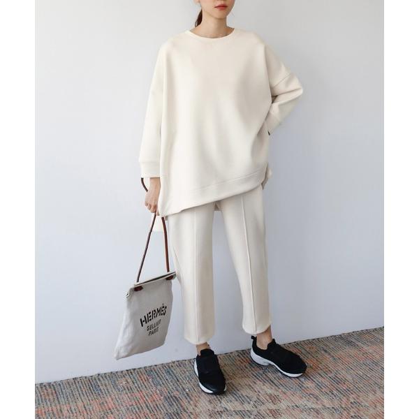 「ELFRANK」 セットアップ FREE アイボリー レディース