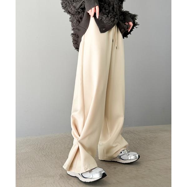 「Java」 イージーパンツ LARGE ベージュ レディース