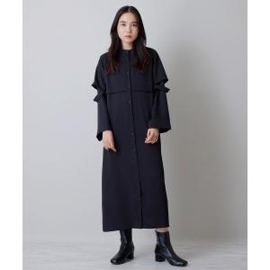 「A de a.v.v」 長袖ワンピース MEDIUM ブラック レディース