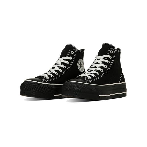 「CONVERSE」 ハイカットスニーカー 23.5cm ブラック メンズ