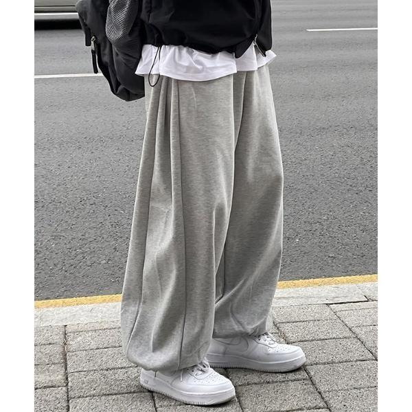 スウェットパンツ ジャージ サイドタックスウェットパンツ メンズ レディース