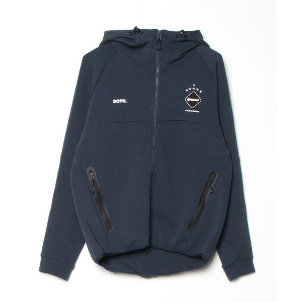 「F.C.R.B.」 ジップアップパーカー S ネイビー メンズ