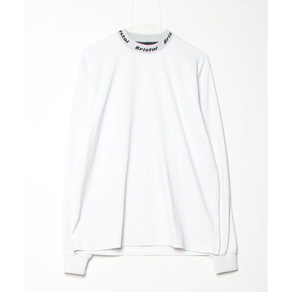 「F.C.R.B.」 長袖Tシャツ S ホワイト メンズ