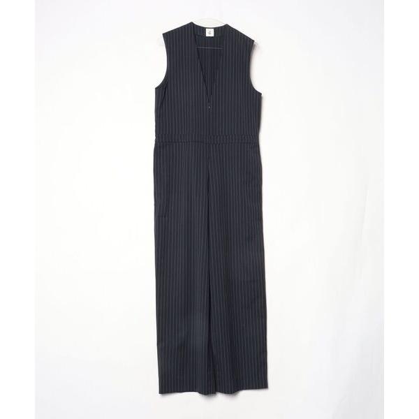 「6」 オールインワン 38 ネイビー レディース