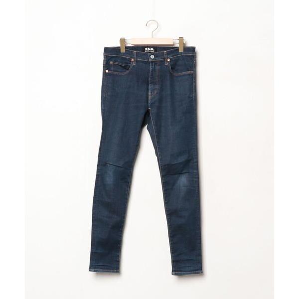 「RNA」 スキニーパンツ M ネイビー レディース