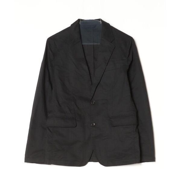 「SHIPS」 テーラードジャケット SMALL ブラック メンズ