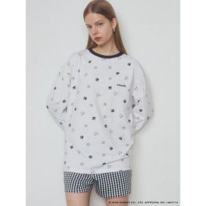 tシャツ 「はぴだんぶい」PATTERN OVER L/T＆S-PT SET レディース