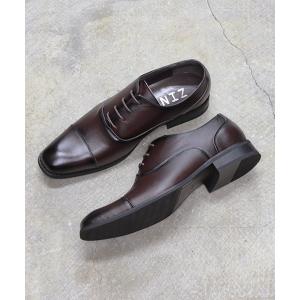 ビジネスシューズ ZINC / 内羽根ストレートチップシューズ（5872） メンズ