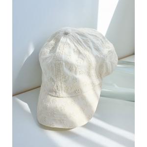 キャップ 帽子 「KIDS/キッズ」フラワーレースキャップ キッズ 子供 女の子