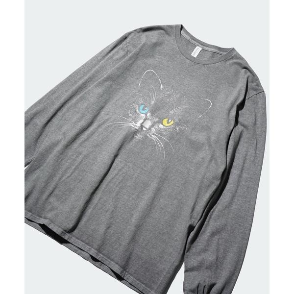 tシャツ JERZEES / ジャージーズ ”ODD-EYED CAT” LS TEE オッドアイ ...