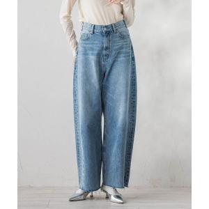 ジーンズ デニム デニムパンツ カーブデニムパンツ「洗濯機で洗える」 レディース