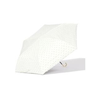 折りたたみ傘 遮光ドットフラワーミニ傘/658142 レディース