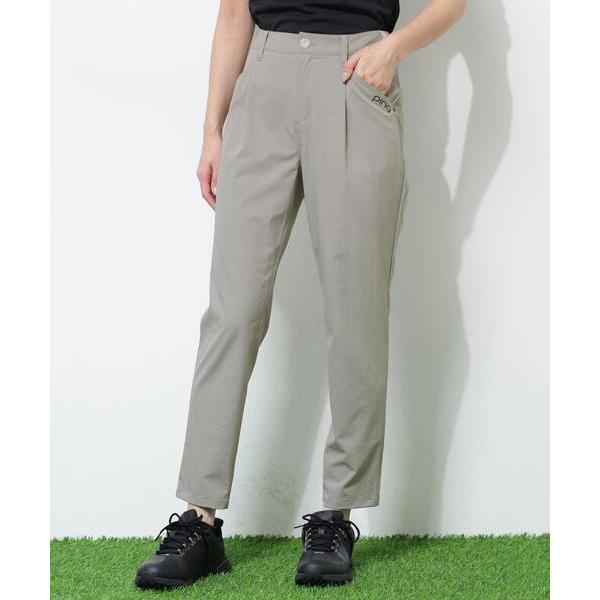 パンツ 「PING APPAREL」全方向ストレッチ二重織フィット＆ストレッチワンタックテーパードパ...