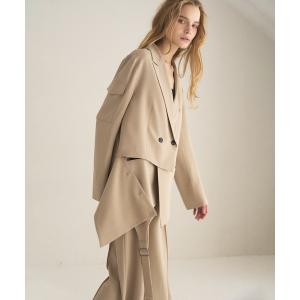 ジャケット テーラードジャケット Peaked Lapel 2way Jacket レディース