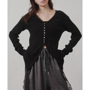 カーディガン 2026SS ソフトタッチカーディガン リブニットカーディガン 長袖 レディース