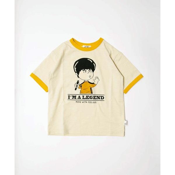 tシャツ カンフーレジェンド半袖リンガーTシャツパパサイズ メンズ