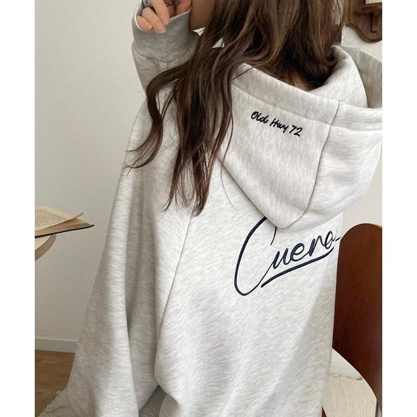 「Java」 プルオーバーパーカー SMALL オートミール レディース