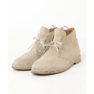 「LUGG NAGG」 ブーツ 27.5cm ベージュ メンズ
