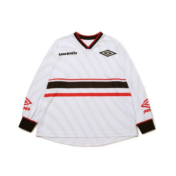 「UMBRO」 長袖カットソー「BELPER×M TO Rコラボ」 X-LARGE ライトグレー レ...