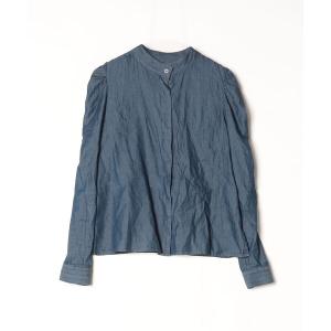 「COTORICA」 長袖ブラウス SMALL ネイビー レディース