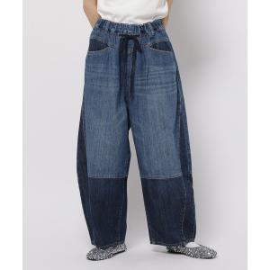 「niko and...」 デニムパンツ LARGE ブルー レディース