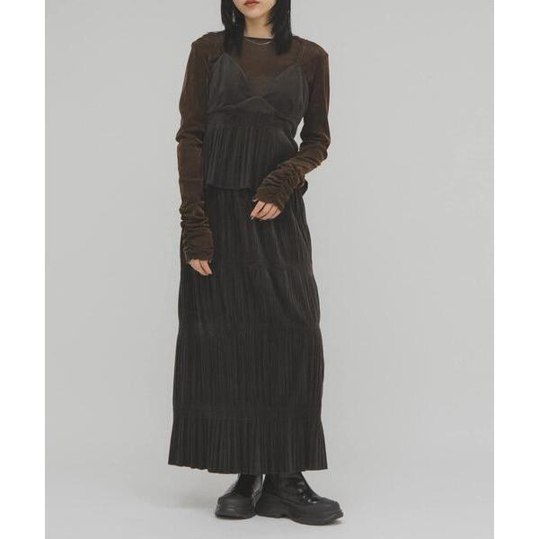 「KBF」 セットアップ ONE ブラウン レディース