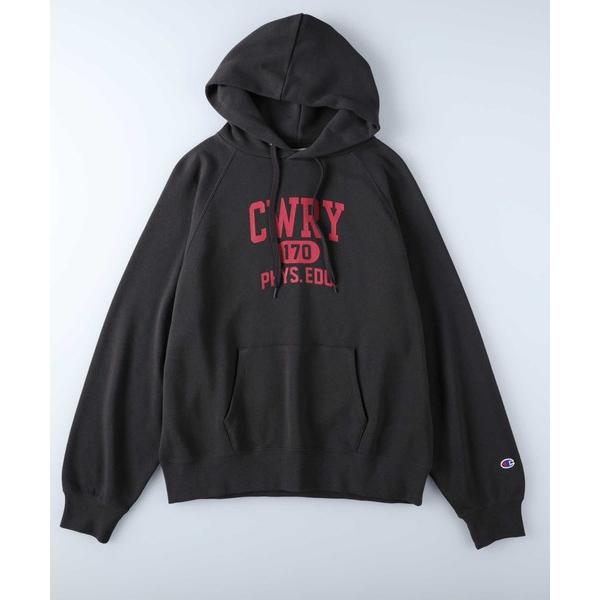 「Champion」 プルオーバーパーカー M ダークグレー レディース