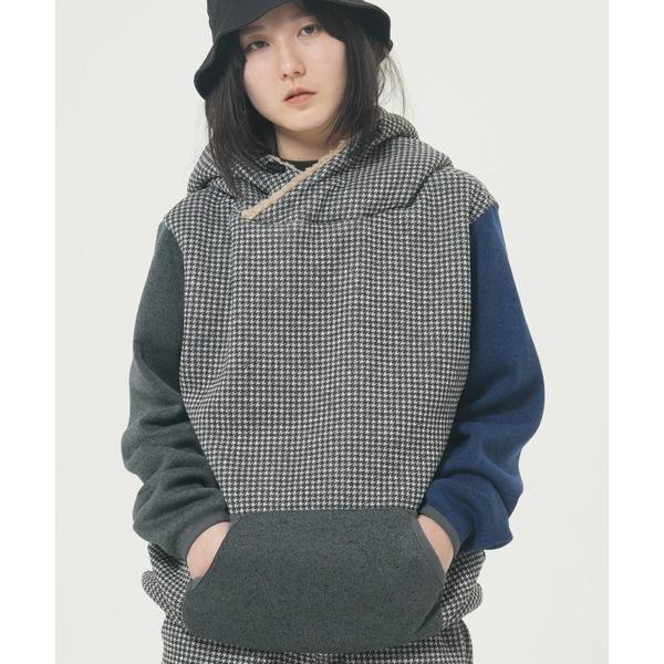 「CORISCO」 プルオーバーパーカー MEDIUM グレー メンズ
