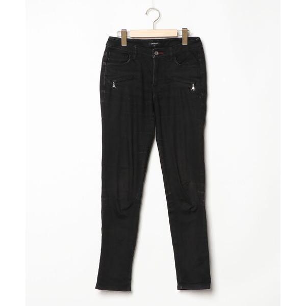 「LOVELESS」 スキニーデニムパンツ 34 ブラック レディース