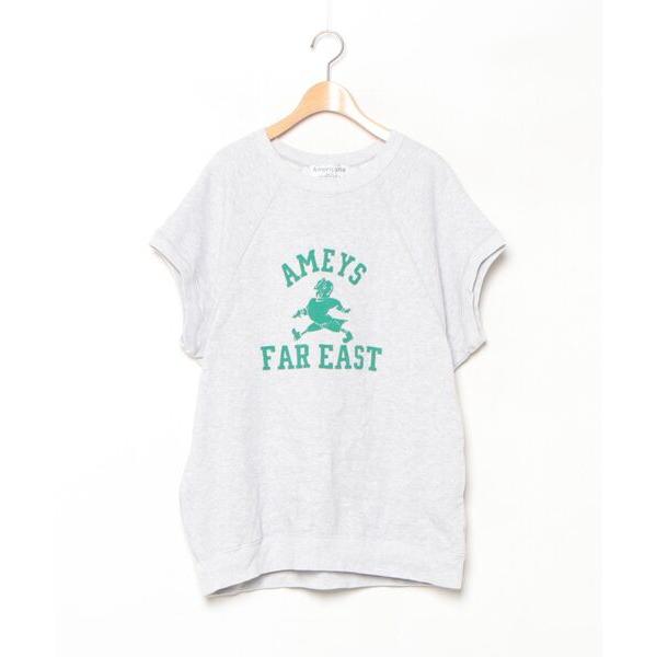 「AMERICANA」 スウェットカットソー - グレー レディース