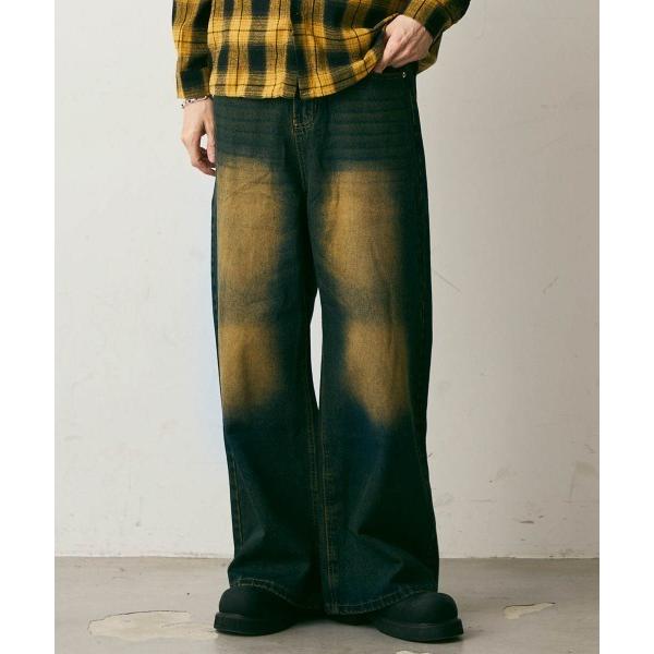 ワイドパンツ ジーンズ vintage make wide denim / ヴィンテージメイクワイド...