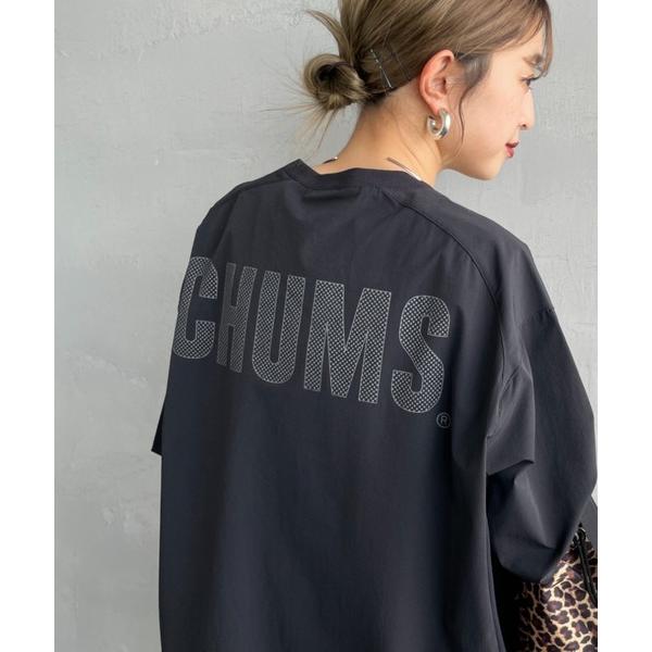 tシャツ 「WEB限定」「CHUMS/チャムス」 エアトレイル ストレッチ バックプリントTシャツ ...