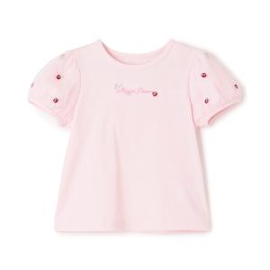 イチゴ刺しゅうチュール袖Tシャツの高価買取価格