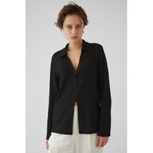 ブラウス シャツ Sheer lace hook tops シアー レース ホック トップス レディース