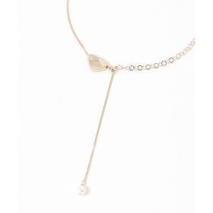 ネックレス アシンメトリーY字パールネックレス レディースの買取情報