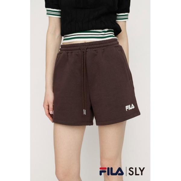 スウェットパンツ ジャージ FILA x SLY SW S/PT フィラスライスウェットショートパン...
