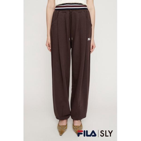 スウェットパンツ ジャージ FILA x SLY BARREL LEG SW PT フィラスライバレ...