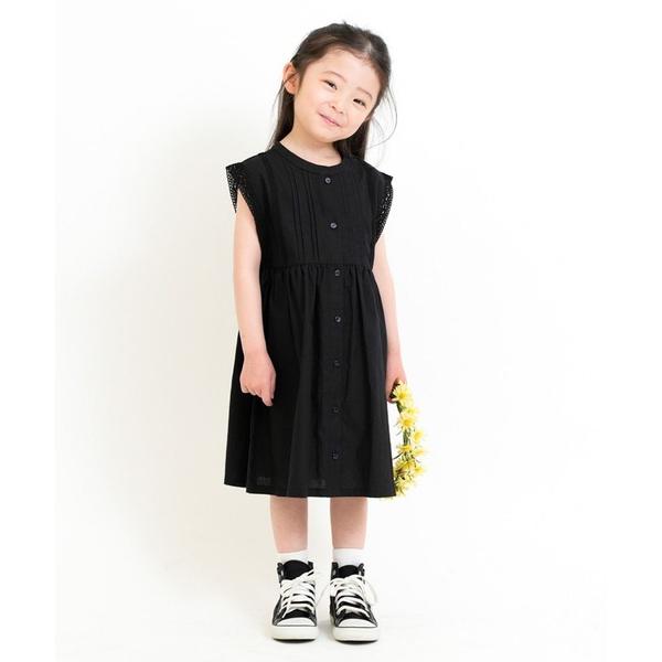 ワンピース レース切替えワンピース キッズ 子供服 女の子
