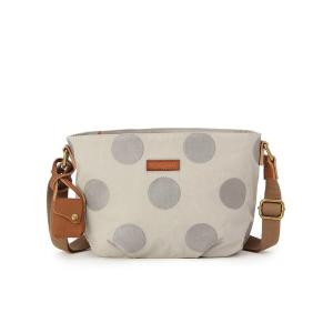 ショルダーバッグ バッグ toleur トーラ Cナイロンドット刺繍ショルダー レディース
